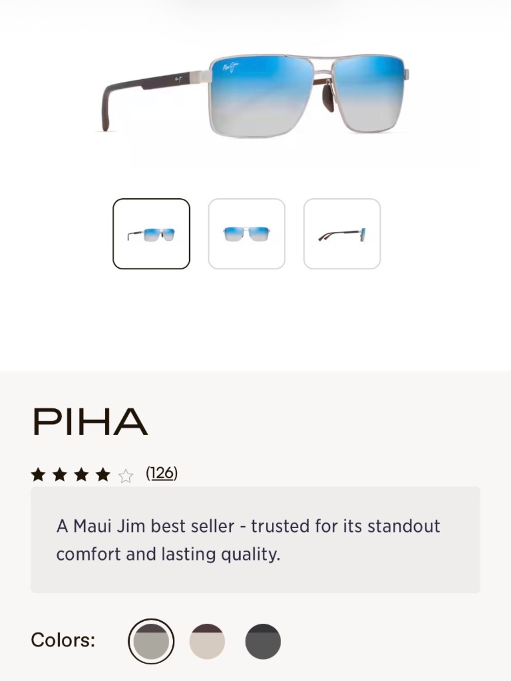 Men’s Maui Jim Piha